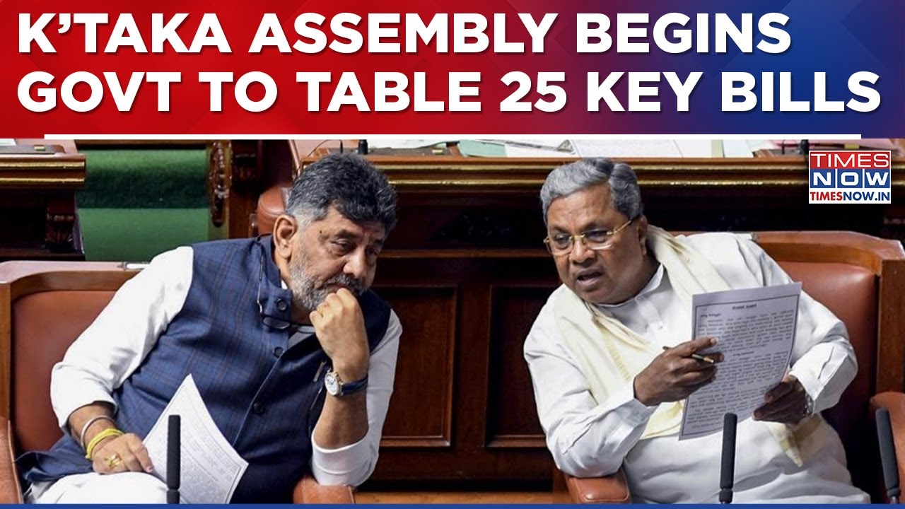 Karnataka Assembly Session Begins, Govt Expected To Table 25 Bills, These Key Debate To Take Place