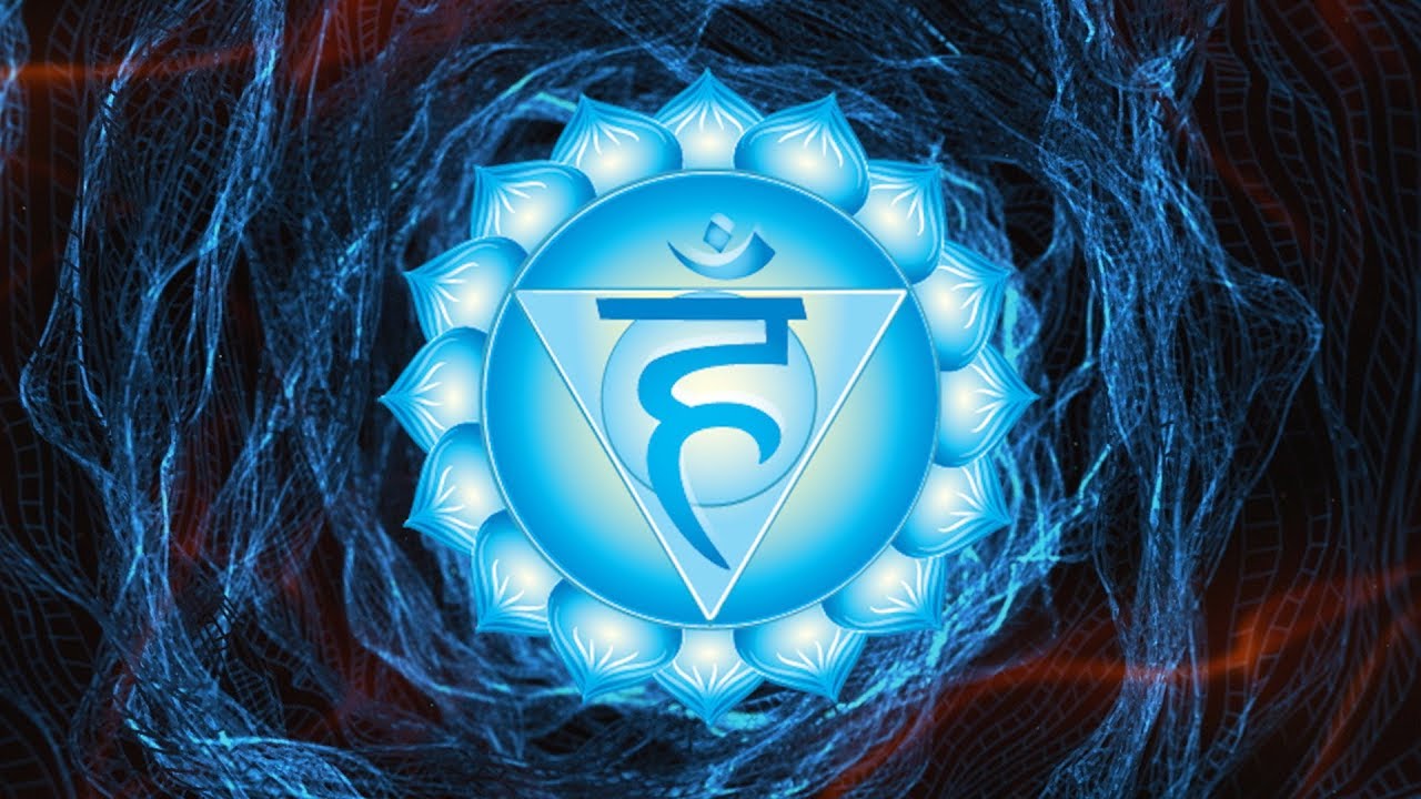Throat Chakra Healing Chants ⁂ Seed Mantra HAM Chanting Meditation