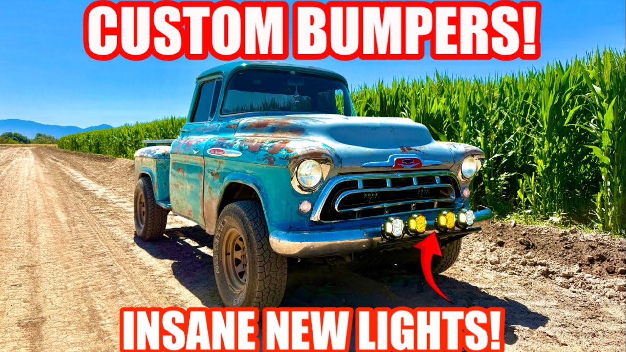 Building Custom Bumpers for My '57 Chevy Truck