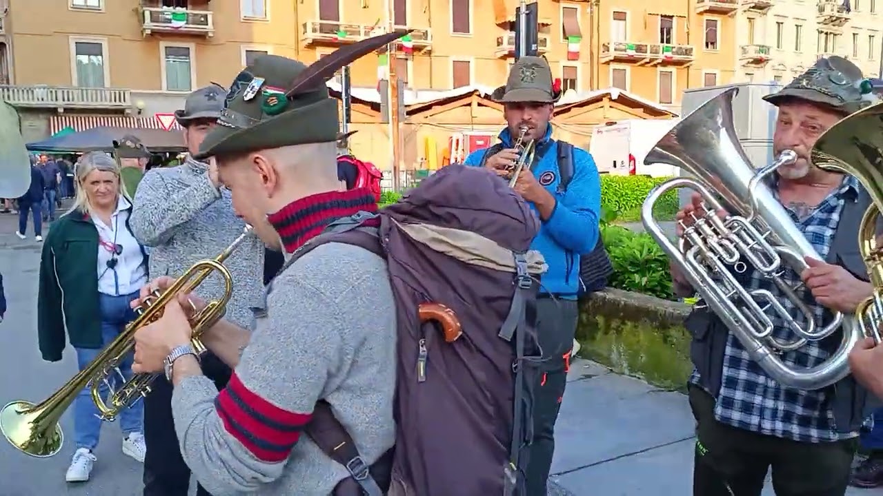 Biella . Adunata Nazionale Alpini 2025.