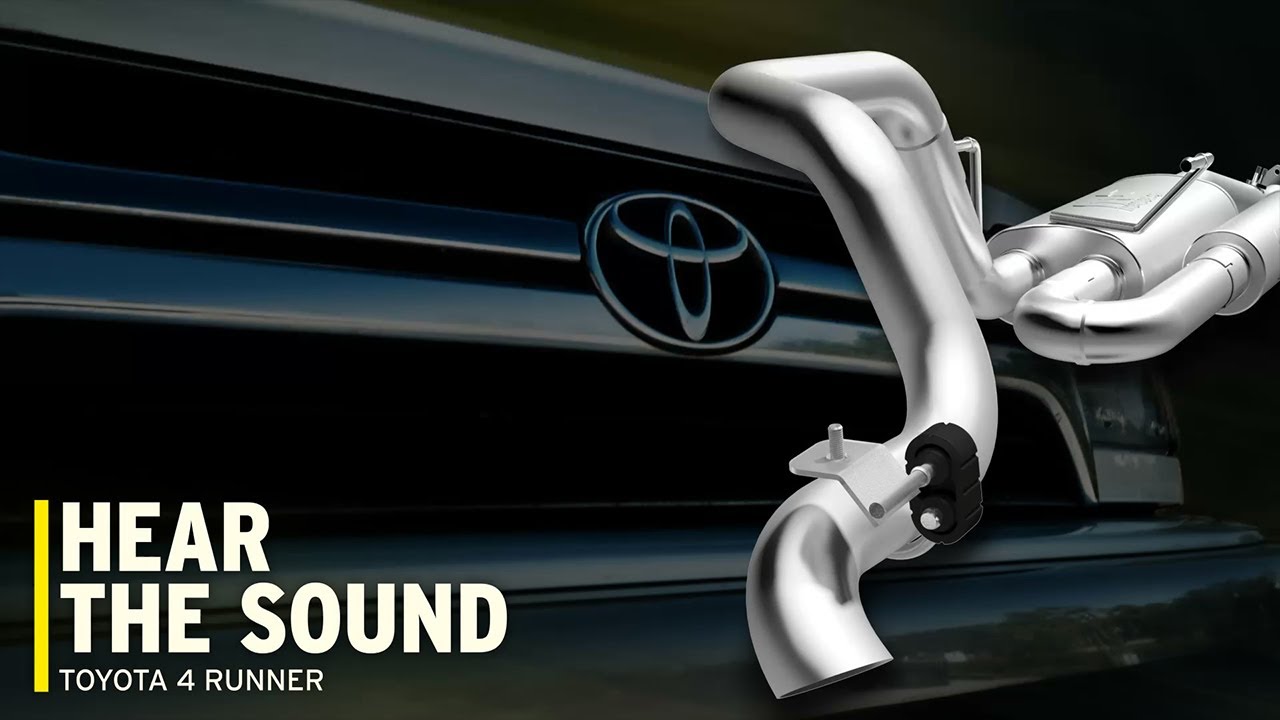 [Hear the Sound] 1996 - 2000 Toyota 4Runner Overland Series Exhaust System| MagnaFlow #19538