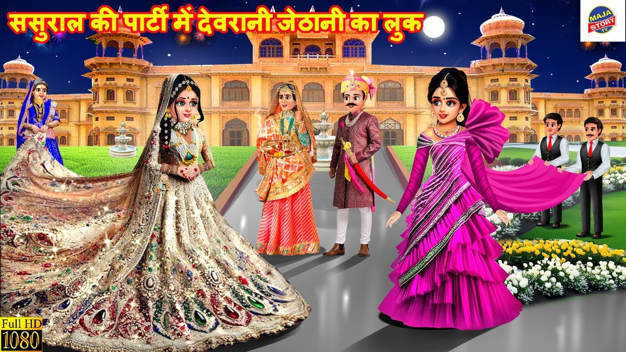 ससुराल की पार्टी में देवरानी जेठानी का लुक | Devrani Jethani | Hindi Kahani | Moral Stories | Kahani