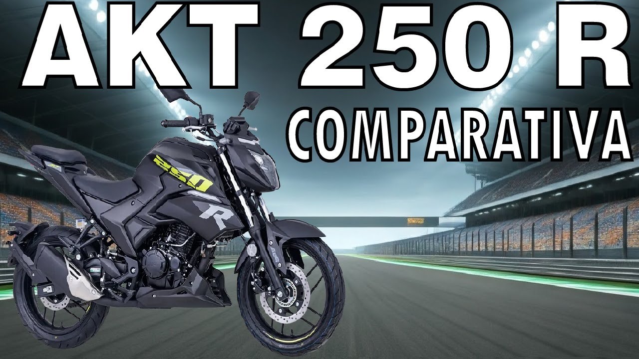 AKT 250 R VS VENOM 250 VS YAMAHA FZ 250 VS N250 VS BENELLI TNT 25N COMPARATIVA DE FICHAS TECNICAS