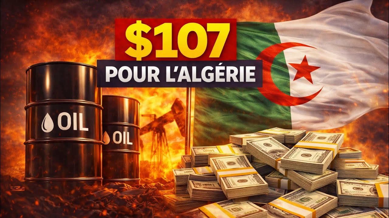 Le baril de pétrole à 107 $ : ce que cela signifie vraiment pour l’Algérie