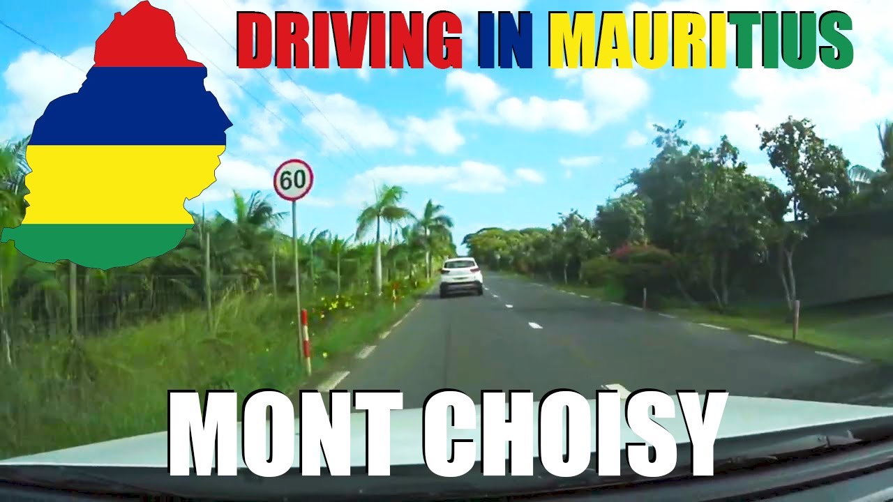Driving in Mauritius from McDonald's Grand Baie to Mont Choisy Beach