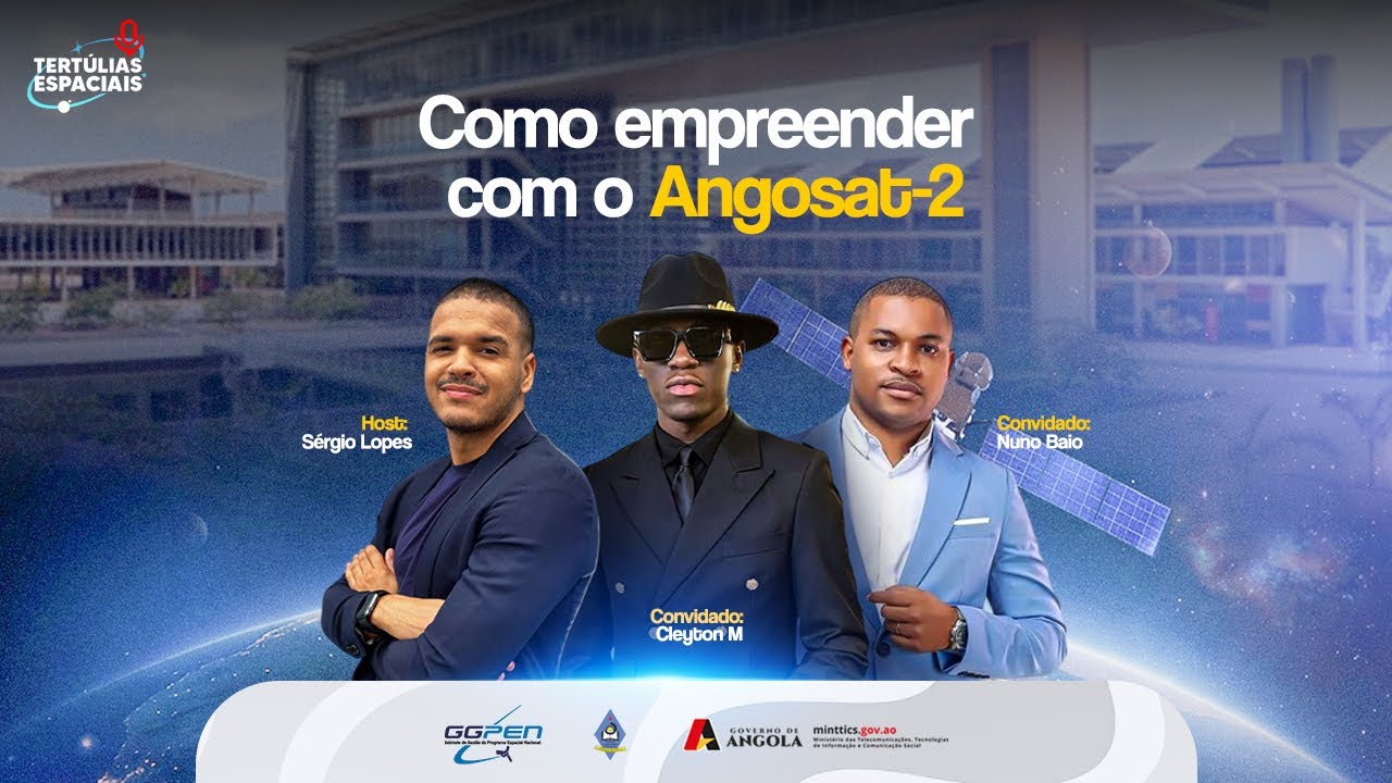 Como empreender com o Angosat-2- Tertúlias Espaciais - 55