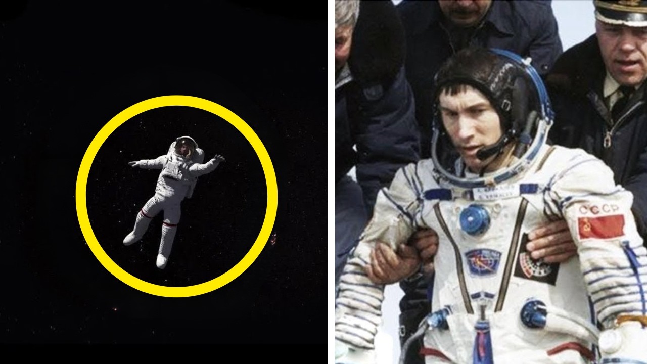 What happened to the astronaut who spent 311 days alone in space?
