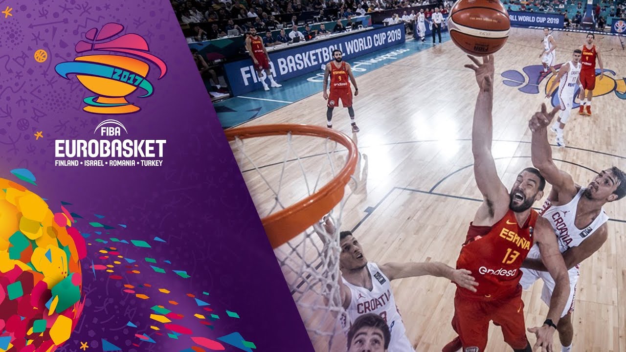 Croatia v Spain - Full Game - FIBA EuroBasket 2017