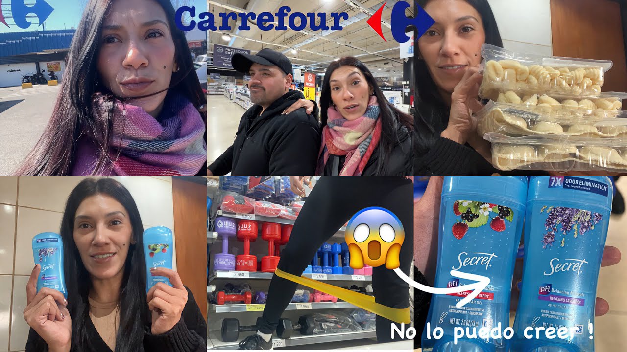 Vlog : vamos de compras a CARREFOUR - compra de quincen #tagdelsupermercado #vlogs