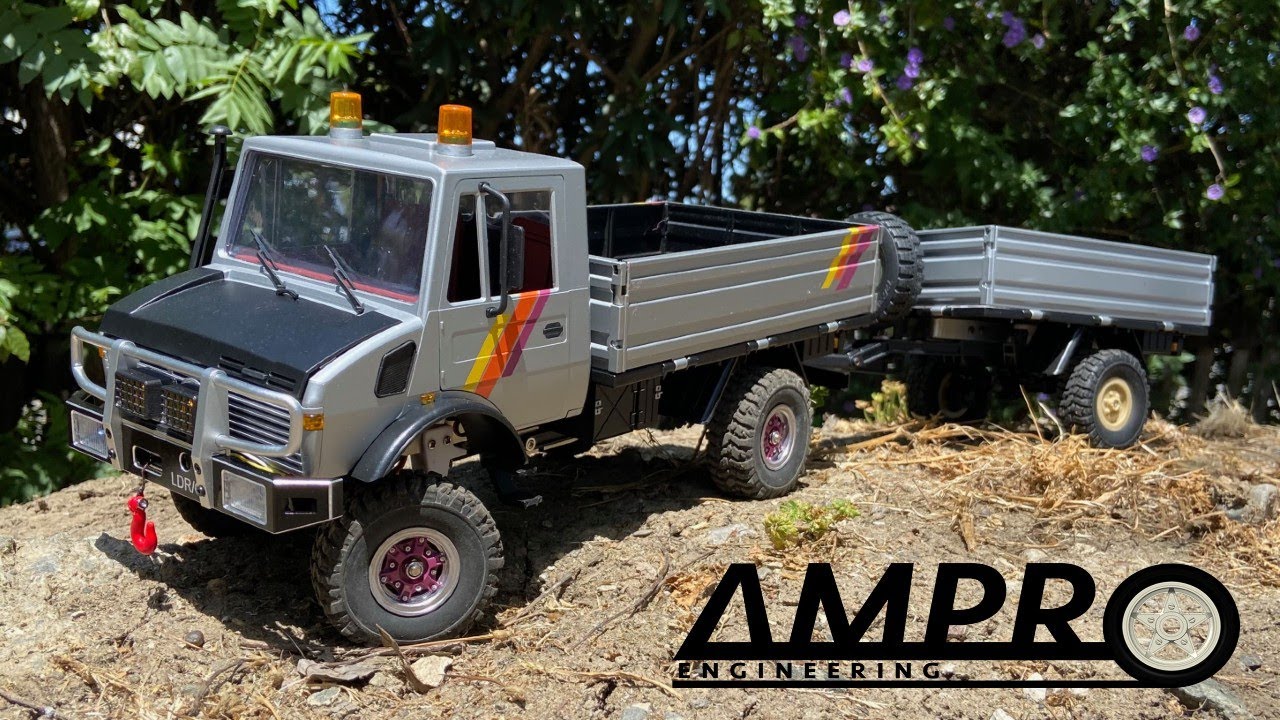 e395: Прицеп LDRC Unimog P06 «Ковш» и его модификация