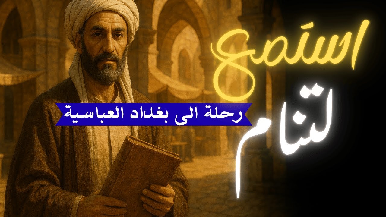 رحلة الى بغداد العباسية :استمع لتنام | بصوت بشري هاديء وليس بصوت ذكاء اصطناعي باهت