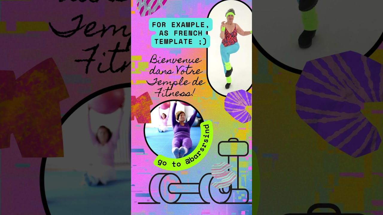 Colorful Orange Pink Bold Dynamic Women Empowerment Instagram Story Template
