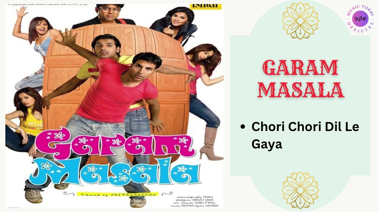 Chori Chori Dil Le Gaya || GARAM MASALA - 2005 || Sukhwinder Singh, Hema Sardesai.