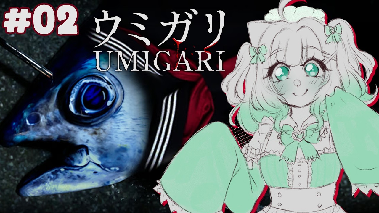 【UMIGARI ウミガリ #02】fish are so kawaii in their seifuku 【Maid Mint Fantôme】