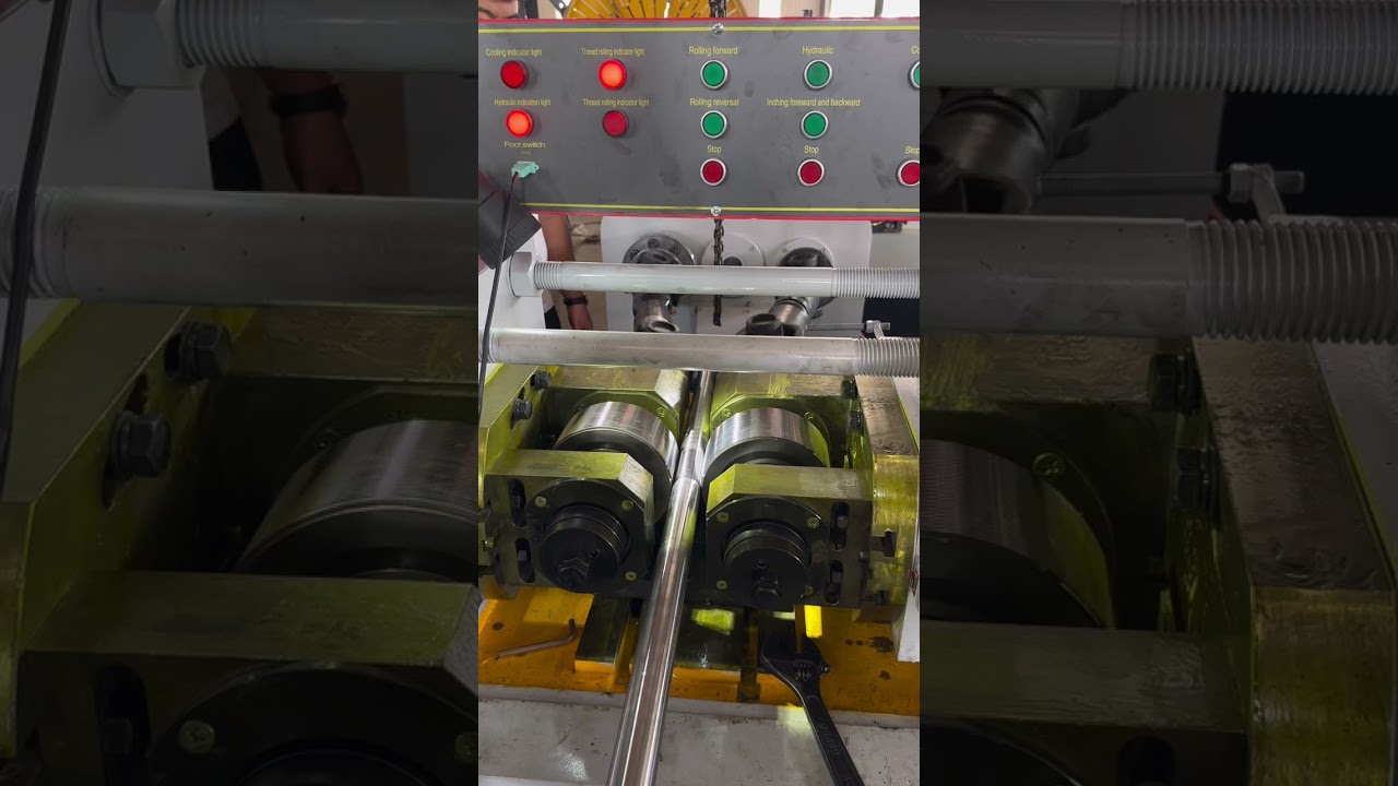 Thread Rolling Machine thread rod