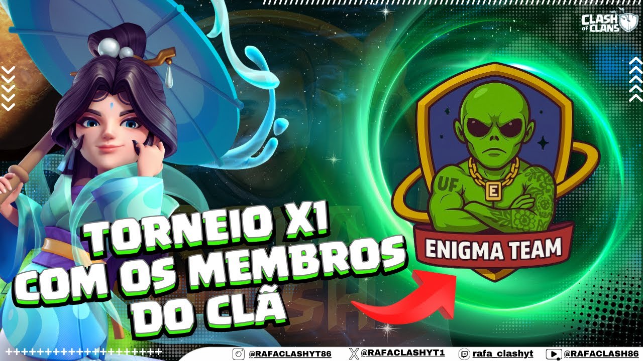 TORNEIO X1 DOS MEMBROS DO CLÃ ENIGMA-CUP / CLASH OF CLANS