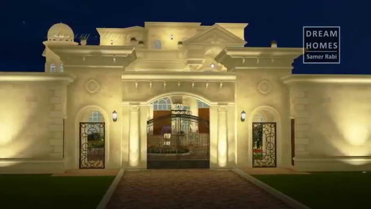 Luxury Classic House in Abu Dhabi تصاميم فلل - فيلا