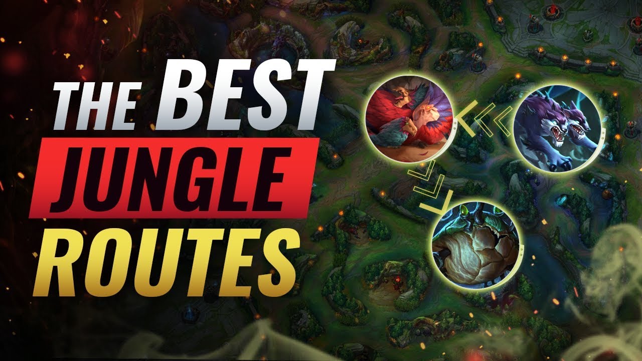 The ONLY 4 Jungle Routes You'll Need To CLIMB In Season 9 - League of Legends