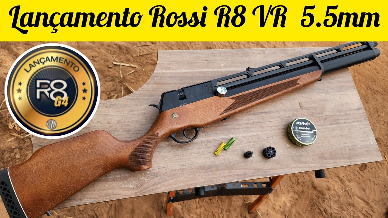 LANÇAMENTO ROSSI R8 VR  AJUSTES DE VALVULA REGULADORA E MOLA DE AJUSTES VERDE, AMARELA E VERMELHA