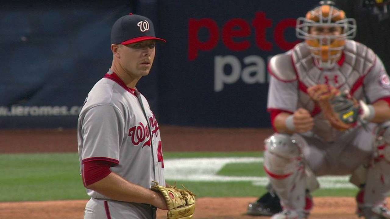 WSH@SD: Treinen fans Upton Jr., ends threat in 7th
