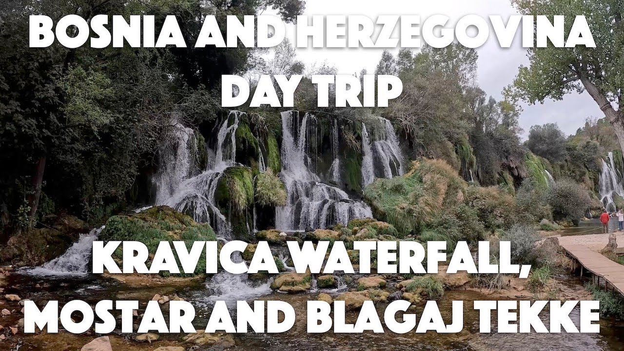 A Bosnia and Herzegovina day trip: Kravica Waterfall, Mostar and Blagaj Tekke monastery.