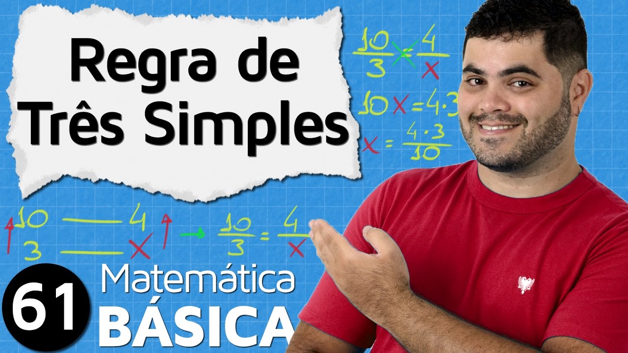 🔴 REGRA DE TRÊS SIMPLES E COMPOSTA (parte 1) | MAB #61
