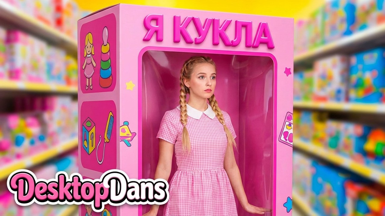 💖 HI BARBIE! Кукольный Домик на Рабочем Столе | Pink Aesthetic | DesktopDans