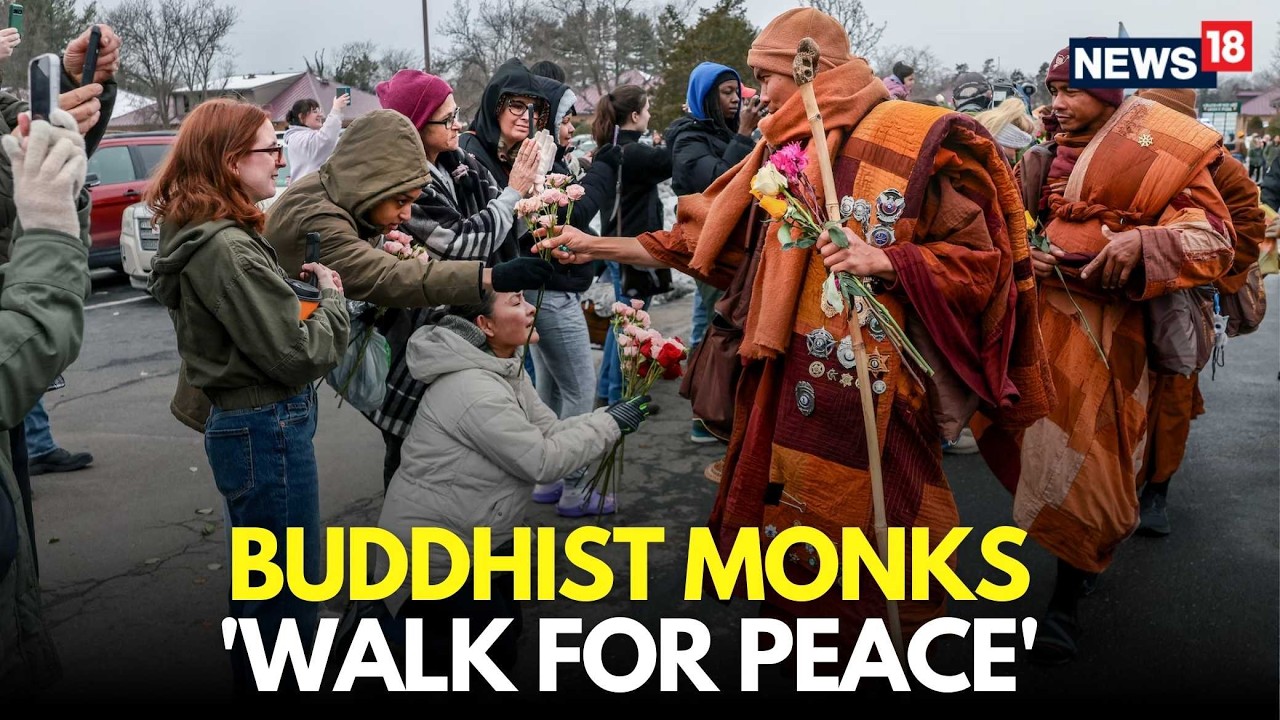 LIVE | Buddhist Monks Complete 2,300-Mile Walk for Peace From Texas to Washington DC | N18G