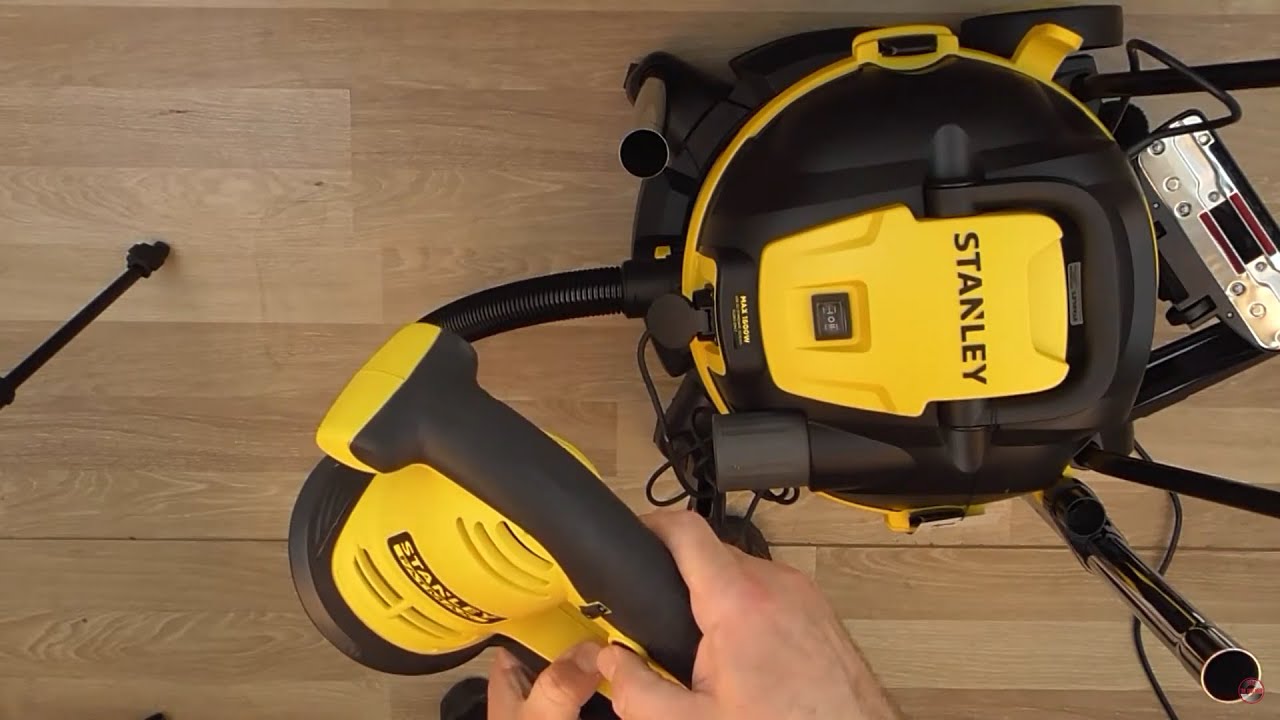 Unboxing STANLEY SXVC50XTDE Stainless Steel Wet and Dry Vacuum Cleaner - Bob The Tool Man