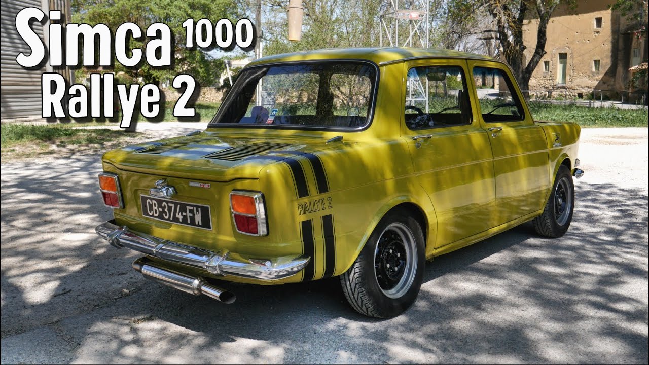 SIMCA 1000 RALLYE 2 : Il en fallait peu pour s’amuser