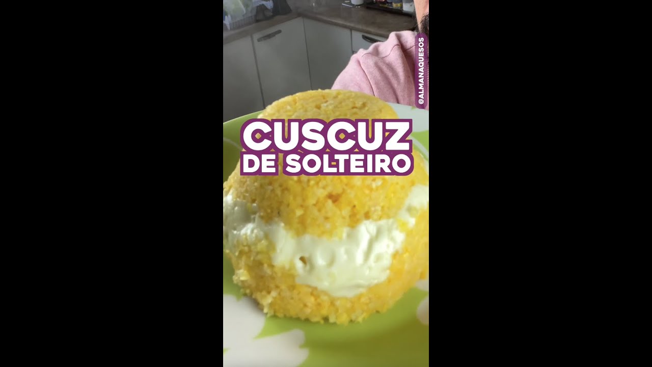 Cuscuz De Solteiro: R&aacute;pido e SUPER f&aacute;cil #shorts