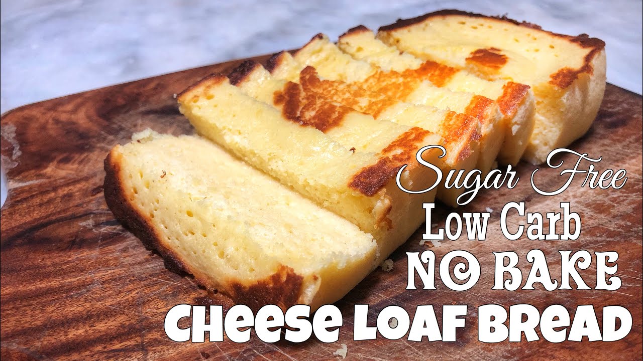 SUGAR FREE LOW CARB NO BAKE CHEESE LOAF BREAD | Microwave Cheese Bread | LCIF Keto Recipe 70
