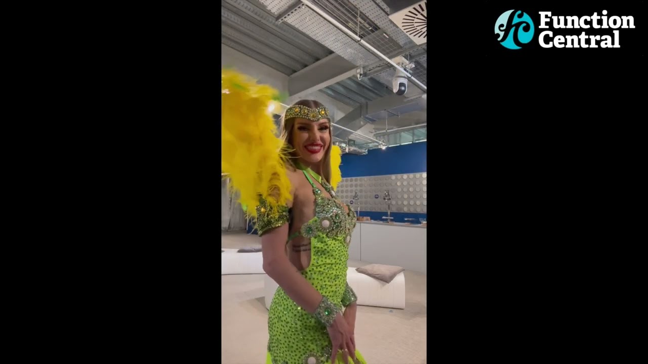 Brazilian Samba Dancer - Live Footage | Samba Dancer in London For Hire | Hire at Function Central
