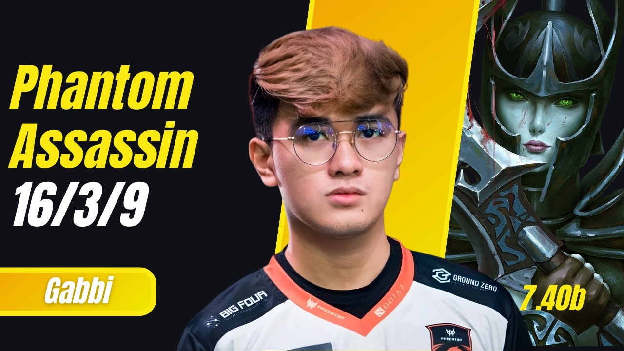 Gabbi Phantom Assassin 16/3/9 - ESL One Birmingham 2026 Qualifiers - Dota 2 POV