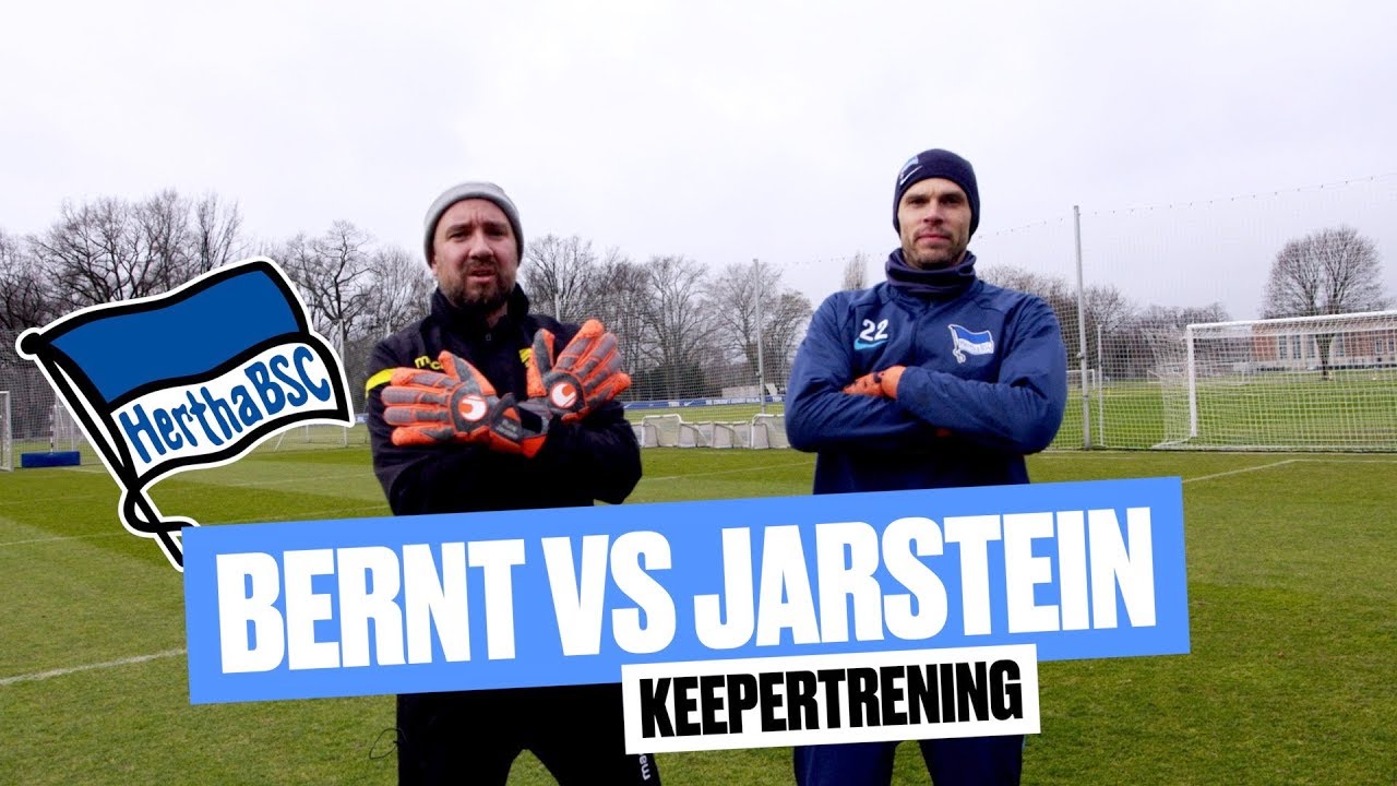 Bernt vs Jarstein: Bernt på keepertrening i Hertha Berlin