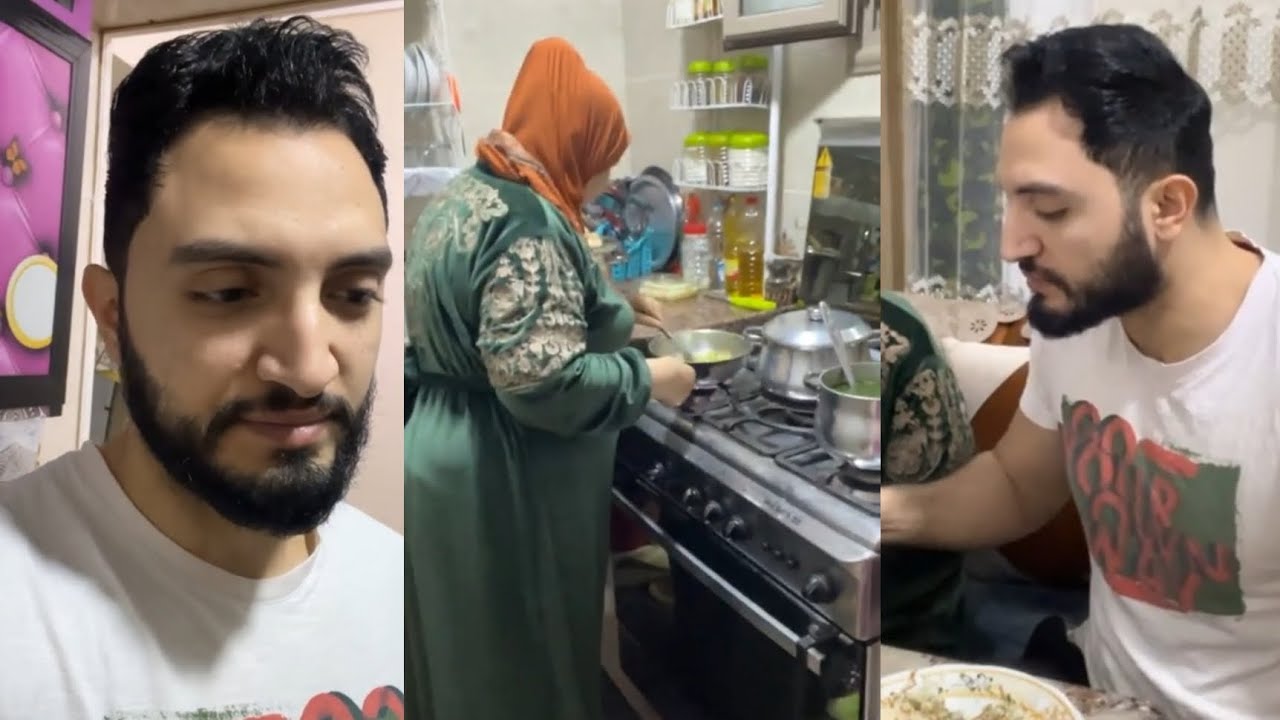 لايڤ امي مكلماني وقالتلي تعالى عملالك الملوخية اللي انت بتحبها