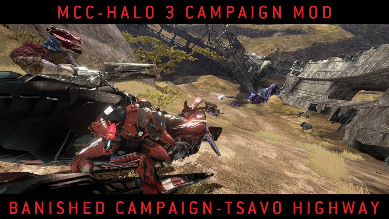 Halo MCC: Halo 3 Campaign Mod- Banished Campaign Pt. 3