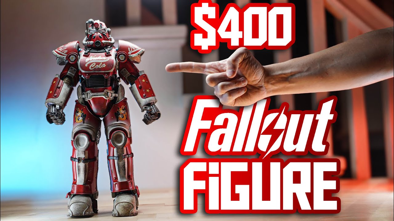 The Most Expensive Action Figure I own! Threezero Fallout Power Armor - Shooting & Reviewing