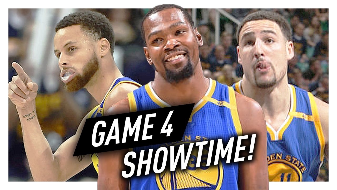 Stephen Curry, Kevin Durant & Klay Thompson Game 4 Highlights vs Jazz 2017 Playoffs WCSF - TOO SICK!