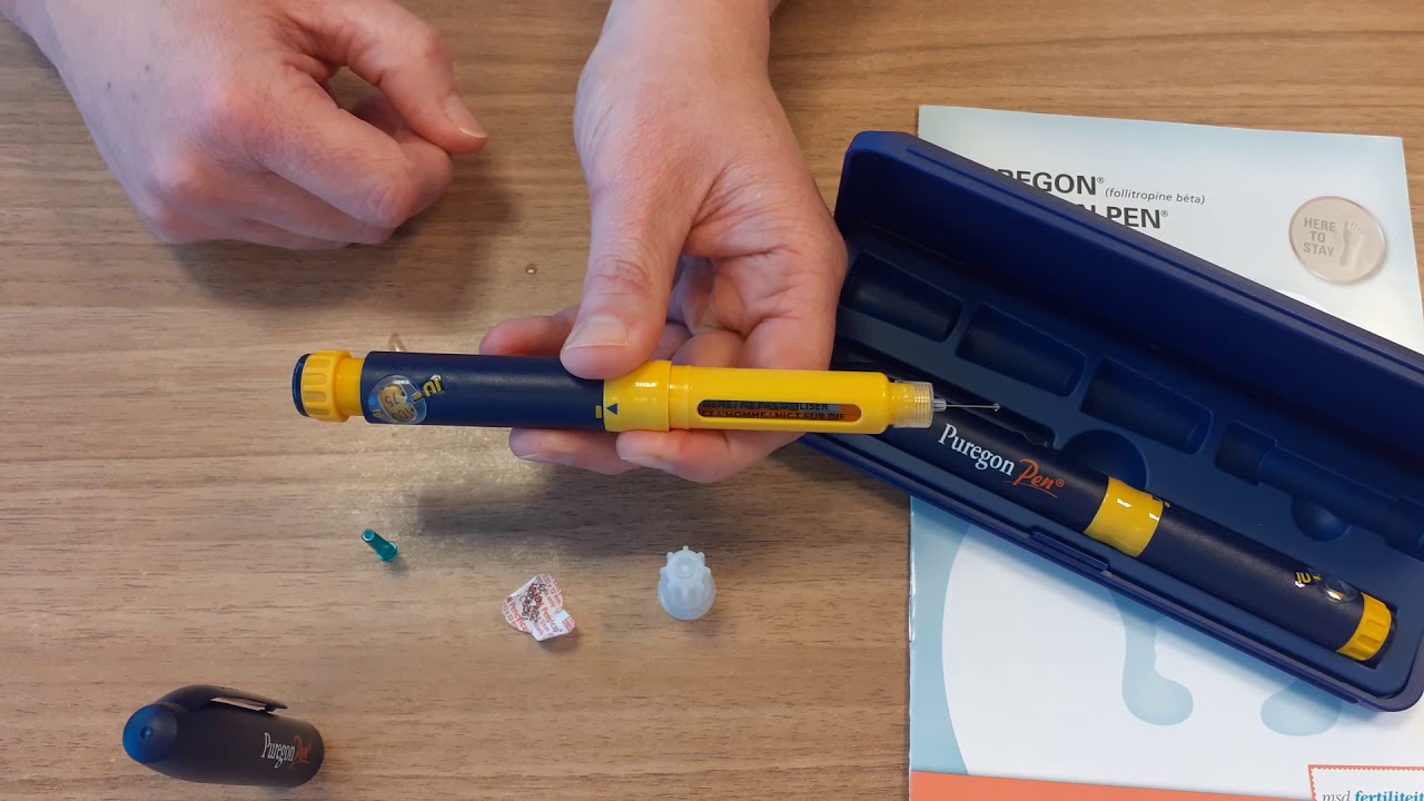 Prikinstructie: zelf Puregon injecteren