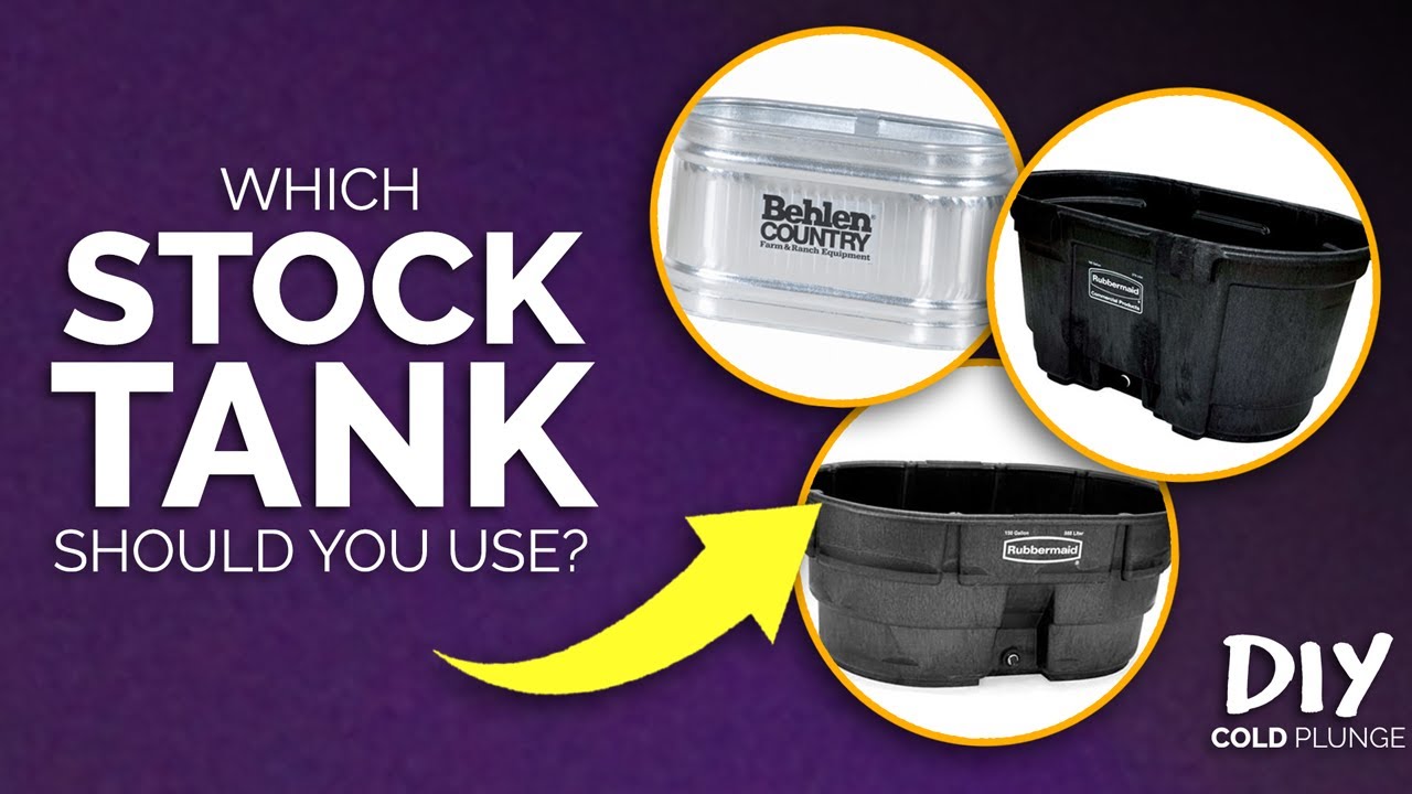 What stock tank is best for building a DIY Cold Plunge?