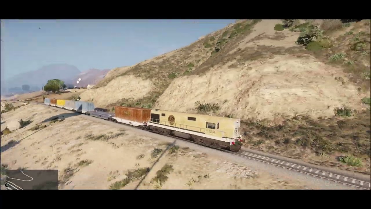 GTA5: WDG3A Locomotive with unique livery