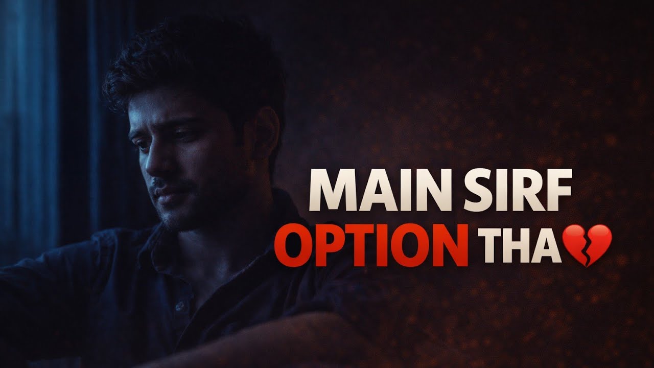 क्या मैं Important था… या बस Available? 💔 - Love Failure - Vicc Grow 