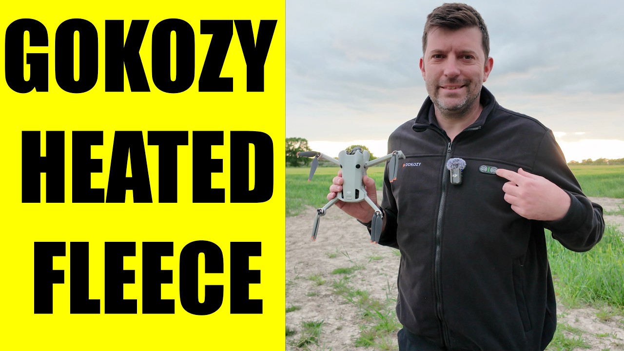 GOKOZY HEATED FLEECE PERFECT FOR DJI MINI 4 PRO DRONE FLYING