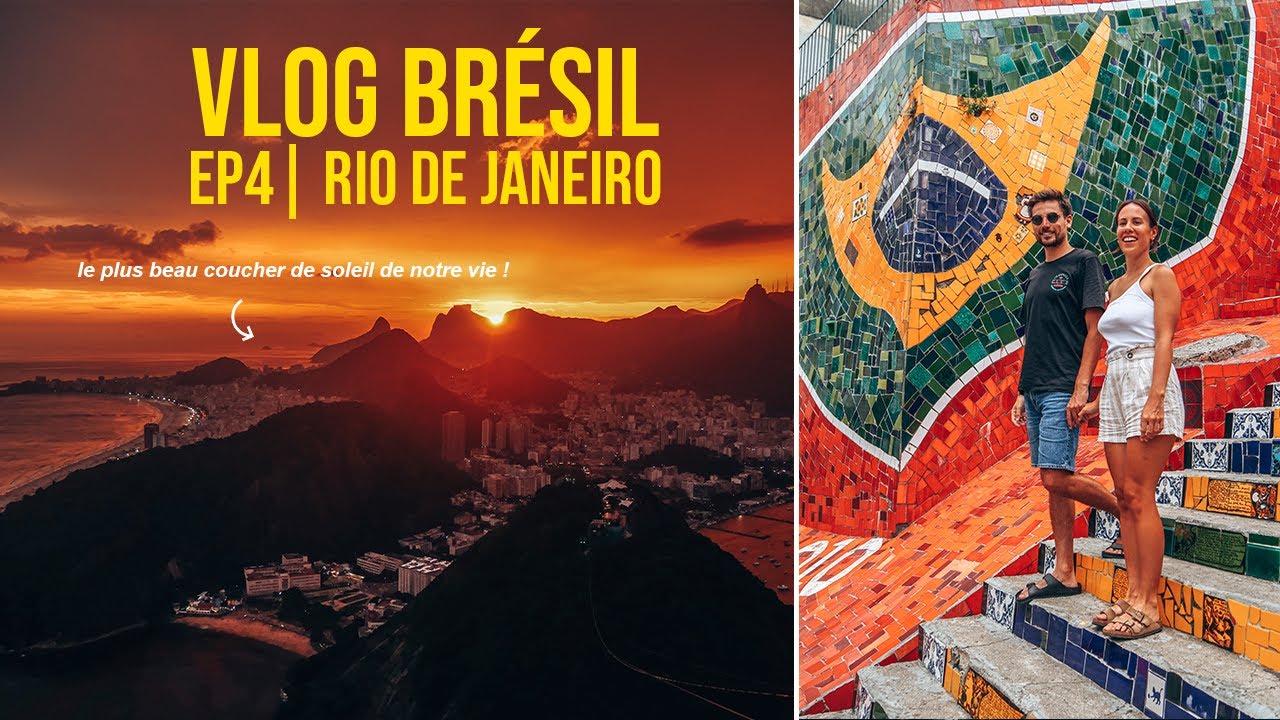 LE PLUS BEAU COUCHER DE SOLEIL DE NOTRE VIE À RIO (VLOG BRÉSIL 4/5)