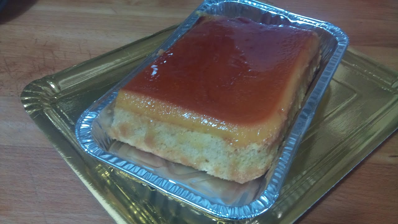 Tocino de cielo y bizcocho