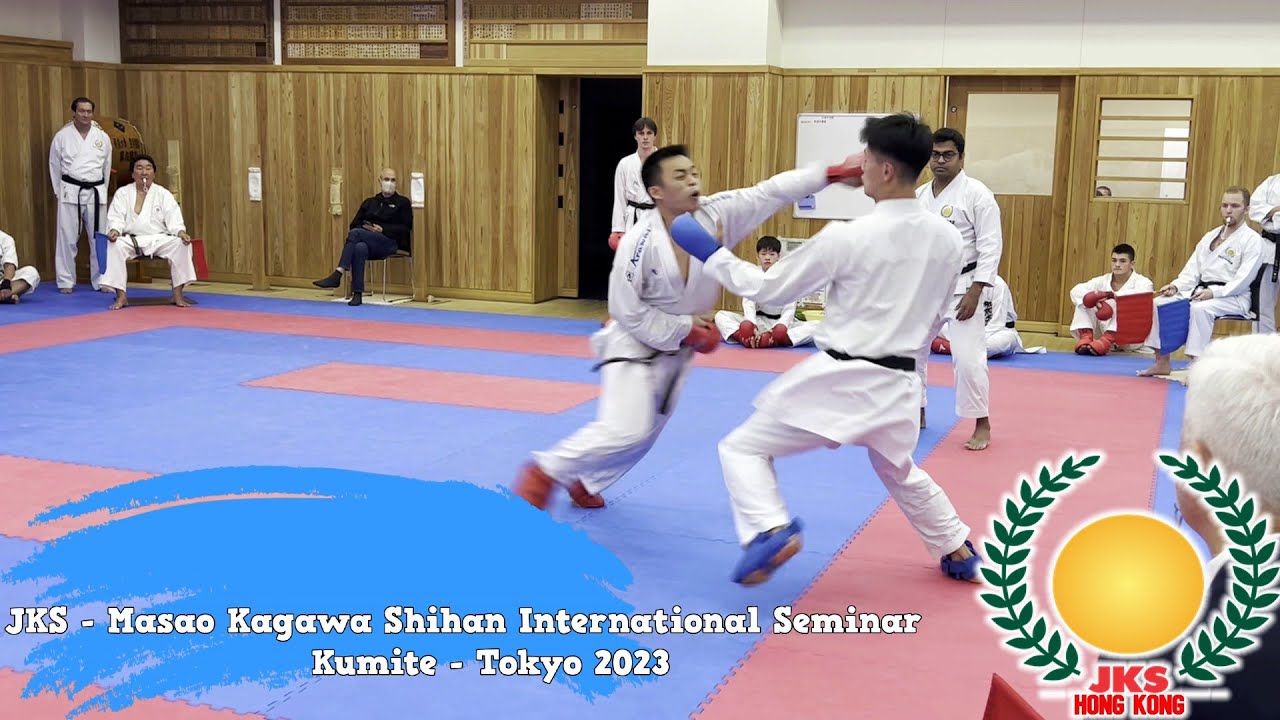 JKS - Masao Kagawa Shihan International Seminar - Kumite - Tokyo 2023