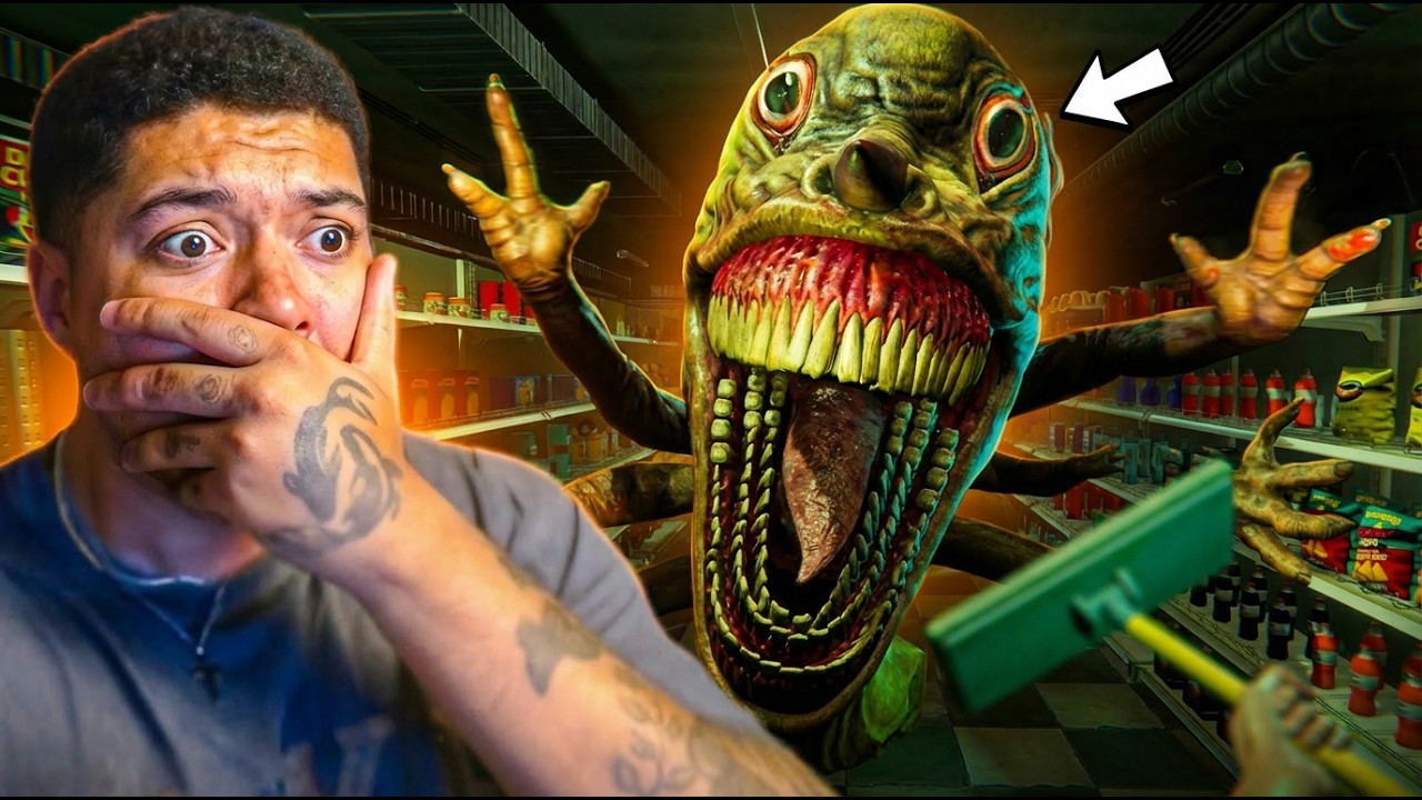 This Is The SCARIEST Job I’ve Ever Had! 🛒 - HELLMART (Full Game)