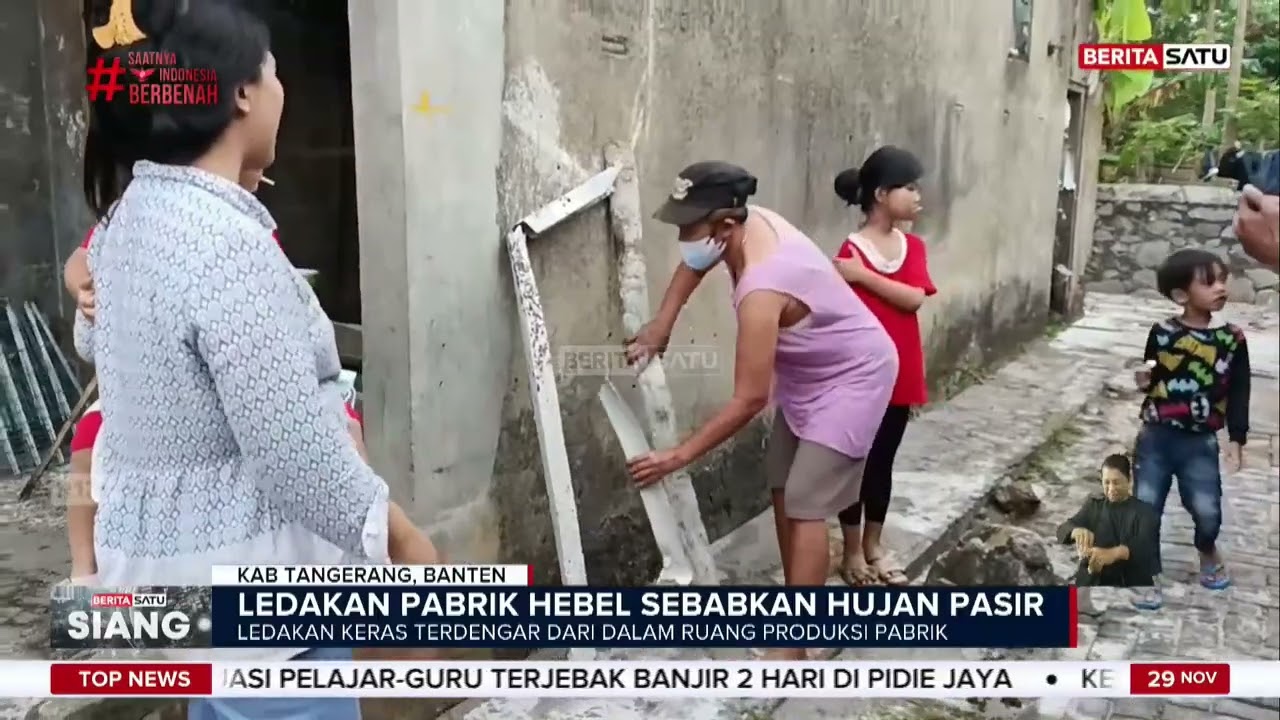 Ledakan Pabrik Hebel Picu Hujan Abu di Cikupa Tangerang #Beritasatu