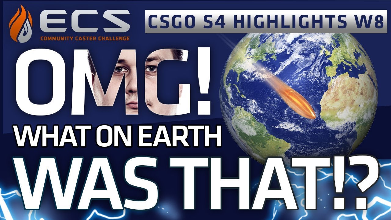 OMG! What on earth was that!? (ECS CSGO S4 W8 4K Highlights)